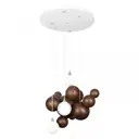 Светильник подвесной светодиодный LOFT IT 10161 Dark wood Ginger 2.20 м² теплый белый свет цвет белый