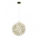Светильник подвесной светодиодный Loft it Raimond 9027-61 gold 4 м² теплый белый (желтый) свет цвет жёлтый/золотой