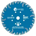Диск алмазный по бетону Mkss-Toolbox Deep турбо-сегментный 230x22.2x3.3 мм