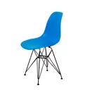 Стул кухонный Derstuhl Black 45x82x46 см полипропилен цвет синий