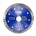 Диск алмазный по бетону Tytan Professional сплошной 125x22.2x2 мм