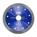 Диск алмазный по керамике Tytan Professional сплошной 125x22.2x1.4 мм