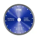Диск алмазный универсальный Tytan Professional сплошной 230x22.2x2.4 мм