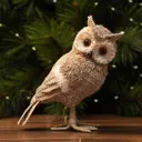 Фигура декоративная Kreaforta Сова 20 см коричневый