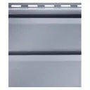 Сайдинг ПВХ Monlid корабельный брус 3 м серый