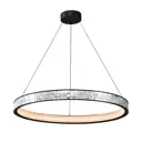 Люстра подвесная светодиодная Favourite Shelty 4704-6p 5 м² нейтральный белый свет цвет черный