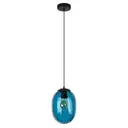 Светильник подвесной Loft it Bubble 10427 blue 1 лампа 2 м² цвет синий/черный