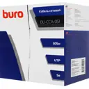 Кабель сетевой Buro BU-CCA-051 UTP 4 пары cat5E solid 0.51мм CCA 305 м цвет серый