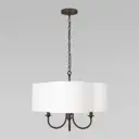 Светильник подвесной Loft it Silence 10303p copper black 4 лампы 7 м² цвет белый/медь