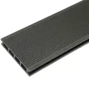 Террасная доска ДПК CM Decking Vintage цвет черное дерево 3000х140х25мм двусторонний структура дерева 0.42м² 1шт