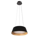 Светильник подвесной светодиодный Loft It Evans 10224p black 7 м² нейтральный белый свет цвет белый