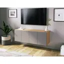 Тумба под телевизор Metaldesign MD 8226 100х35х33 см дерево цвет честерфилд серый