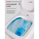 Унитаз подвесной Tokito TOK-WC-YAMA Цунами безободковый с сиденьем микролифт