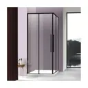 Душевой уголок Vincea Slim-N VSS-4SN8010CLB 100x80, профиль черный