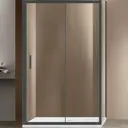 Душевой уголок Vincea Garda VSR-1G9012CLGM 120x90x190 профиль вороненая сталь, стекло прозрачное