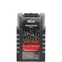 Набор сверл по металлу HSS Jeda J72389, 25 шт