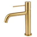 Смеситель для раковины Kaiser Vita 43211-3 однорычажный цвет шлифованное золото