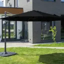 Зонт с опорой Royal family SKY круглый d 295 см черный