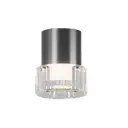 Светильник точечный накладной светодиодный Italline It014-0202 dark silver 5 Вт теплый белый (желтый) свет цвет серый/серебристый