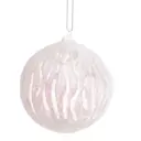 Елочный шар 811672 10 см стекло розовый