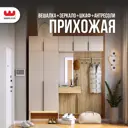 Комплект мебели для прихожей Mebelson К13 200x235x35 см ЛДСП цвет дуб крафт золотой/кашемир