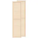 Дверь жалюзийная деревянная Timber&style 202.5х49.4 см сосна Экстра 2 шт.
