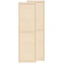 Дверь жалюзийная деревянная Timber&style 202.5х59.4 см сосна Экстра 2 шт.