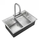 Накладная мойка Milacio Denia 50x75x22.5 см нержавеющая сталь цвет нержавеющая сталь
