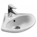 Раковина подвесная Santek Ирис 36см цвет белый