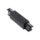 Коннектор Wertmark Wtf.l5.60.i10 жесткий для соединения трековых шинопроводов однофазных цвет черный