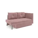 Диван прямой Мебель-арс Софа Алиса 150x83x80 см велюр цвет розовый