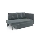 Диван прямой Мебель-арс Софа Алиса 150x83x80 см велюр цвет серо-синий