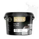 Краска для пола Solex Color Floor полуматовая цвет белый база А 2.5 кг