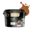 Краска для пола Solex Color Floor полуматовая цвет желто-коричневый RAL 8023 2.5 кг