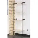 Комплект гардеробной системы Holl system 00-462 70x205x40 см цвет черный
