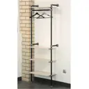Комплект гардеробной системы Holl system 00-032 70x205x40 см цвет черный