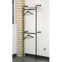 Комплект гардеробной системы Holl system 00-042 70x205x40 см цвет черный