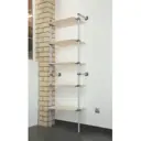 Комплект гардеробной системы Holl system 00-56 70x205x40 см цвет серый