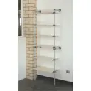 Комплект гардеробной системы Holl system 00-66 70x205x40 см цвет серый