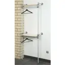 Комплект гардеробной системы Holl system 00-05 70x205x40 см цвет серый
