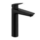 Смеситель для раковины Hansgrohe Logis 190 однорычажный цвет черный матовый
