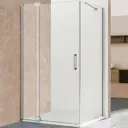 Душевой уголок Vincea Extra VSR-1E901080CL прямоугольный 100х80см серебристый блеск профиль эффект стекла прозрачный