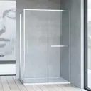 Душевой уголок Vincea Slim Soft VSR-1SS8011CL прямоугольный 110x80см серебристый блеск профиль эффект стекла прозрачный