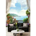 Фотообои флизелиновые Dekor vinil 200x260 см Вид с балкона на море