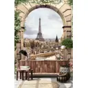Фотообои флизелиновые Dekor vinil 200x260 см Вид на Париж