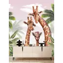 Фотообои флизелиновые Dekor vinil 200x260 см Жирафы