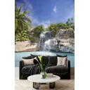 Фотообои флизелиновые Dekor vinil 200x260 см Пейзаж с водопадом