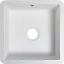 Мойка врезная OB807 45x45 см глубина чаши 19 см искусственный камень цвет белый