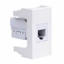 Розетка телевизионная встраиваемая DKC Viva RJ12 цвет белый