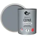 Эмаль ПФ-115 Простокраска полуматовая цвет серый 0.8 кг